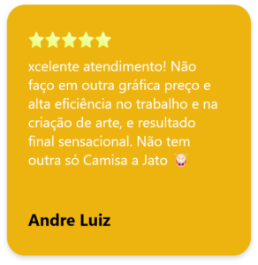 A melhor do mercado - Camisa a Jato